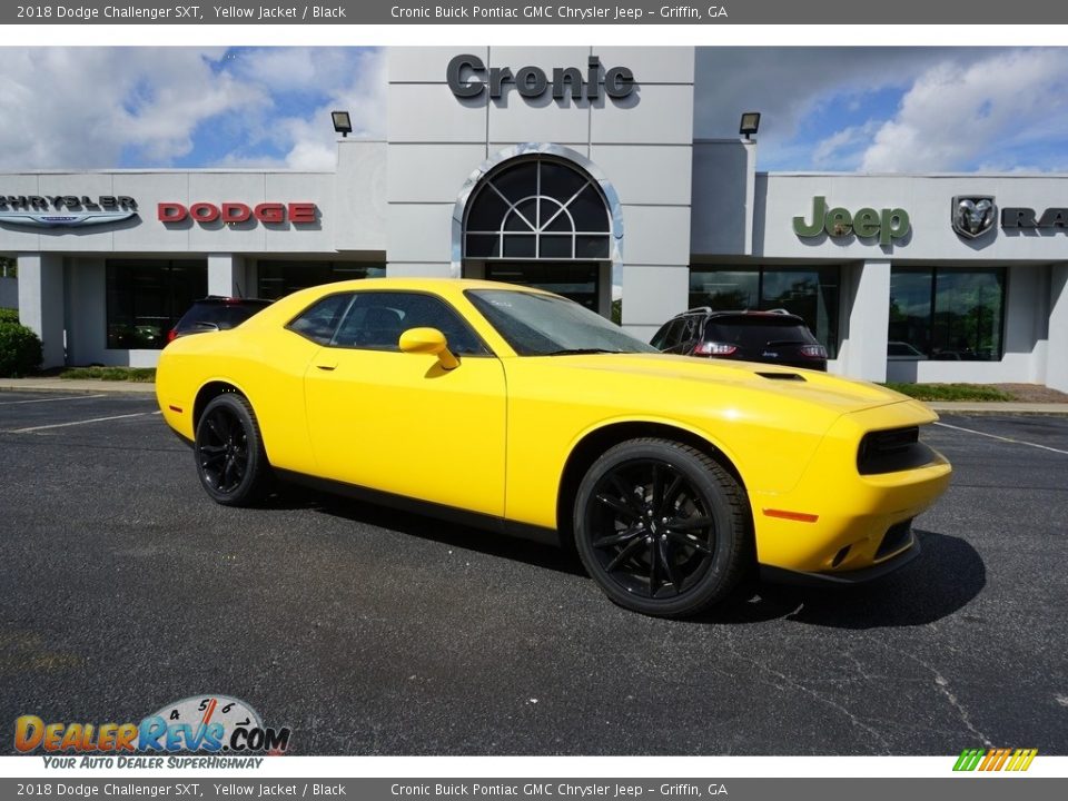 2018 Dodge Challenger SXT Yellow Jacket / Black Photo #1