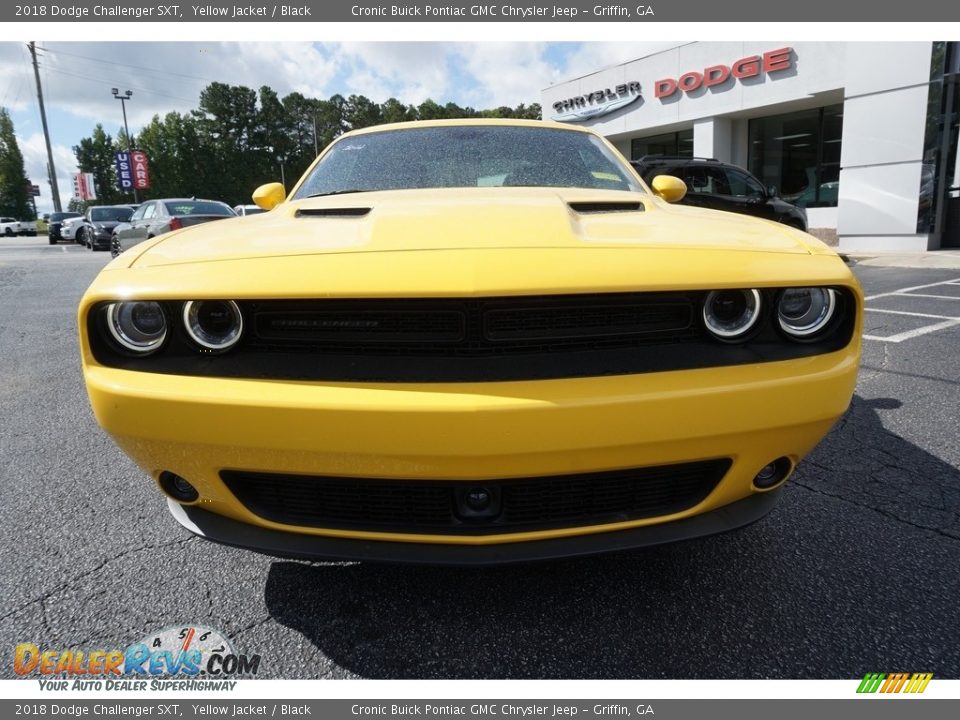 2018 Dodge Challenger SXT Yellow Jacket / Black Photo #2