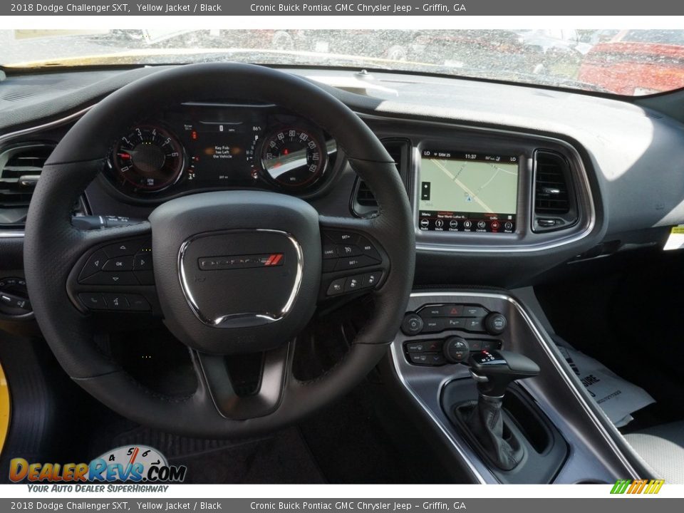 2018 Dodge Challenger SXT Yellow Jacket / Black Photo #4
