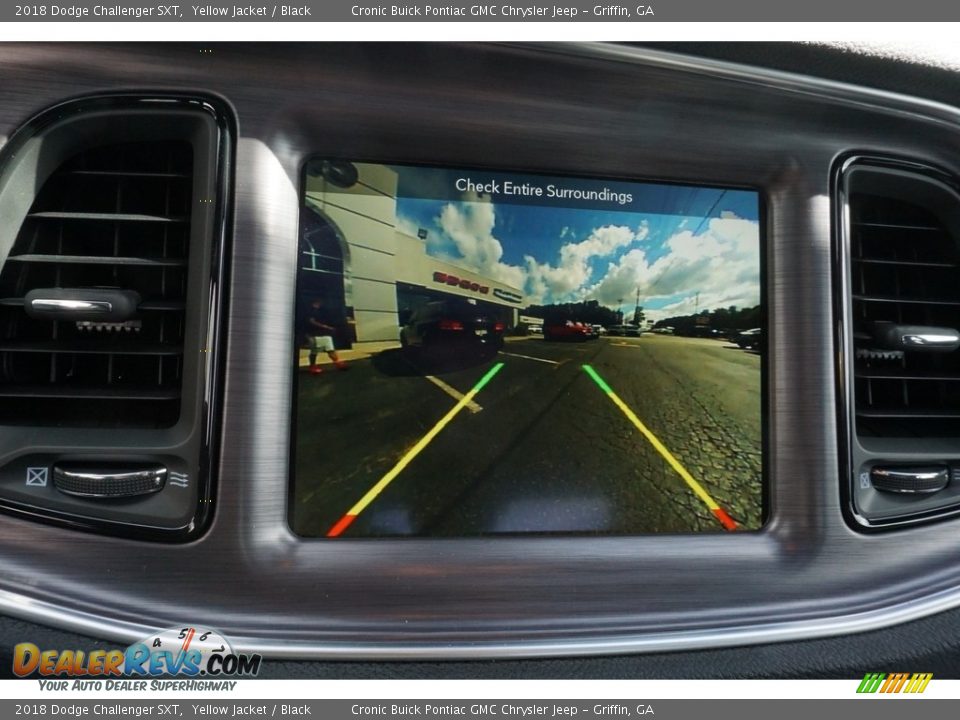 2018 Dodge Challenger SXT Yellow Jacket / Black Photo #7