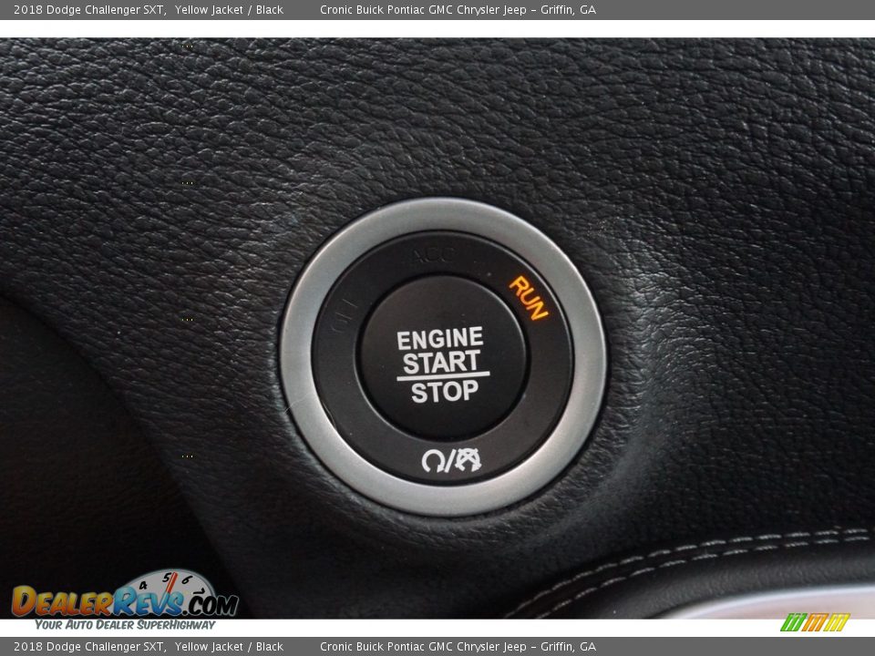 2018 Dodge Challenger SXT Yellow Jacket / Black Photo #8