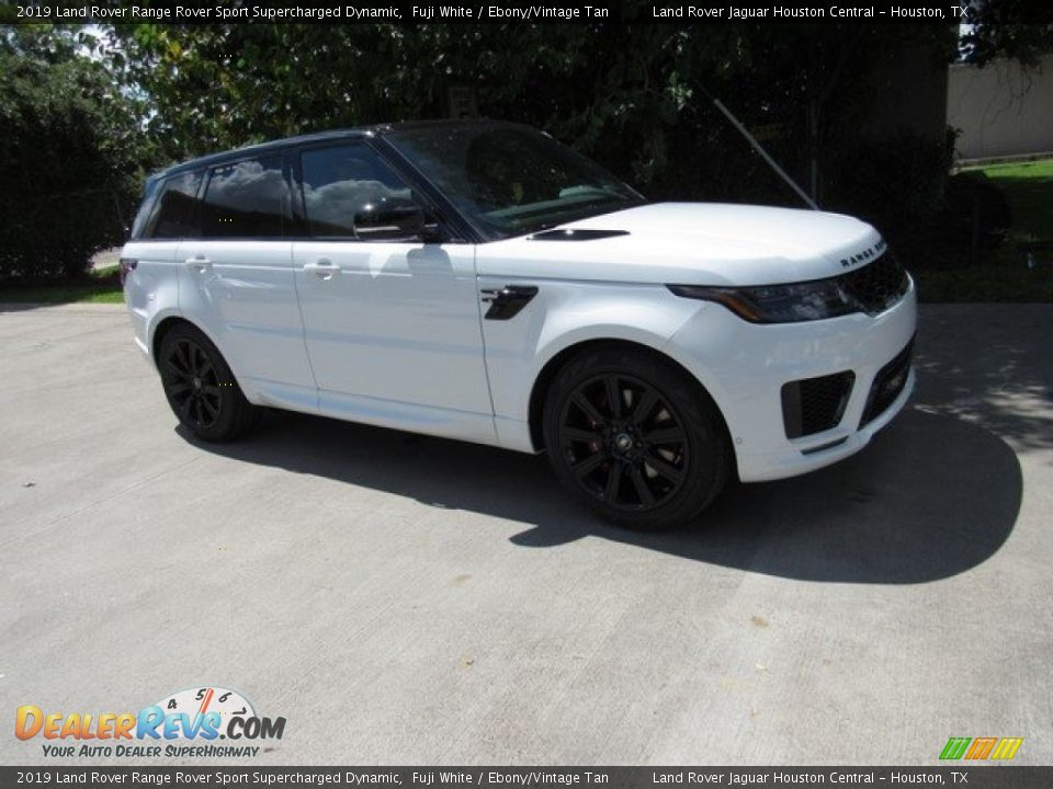 2019 Land Rover Range Rover Sport Supercharged Dynamic Fuji White / Ebony/Vintage Tan Photo #1