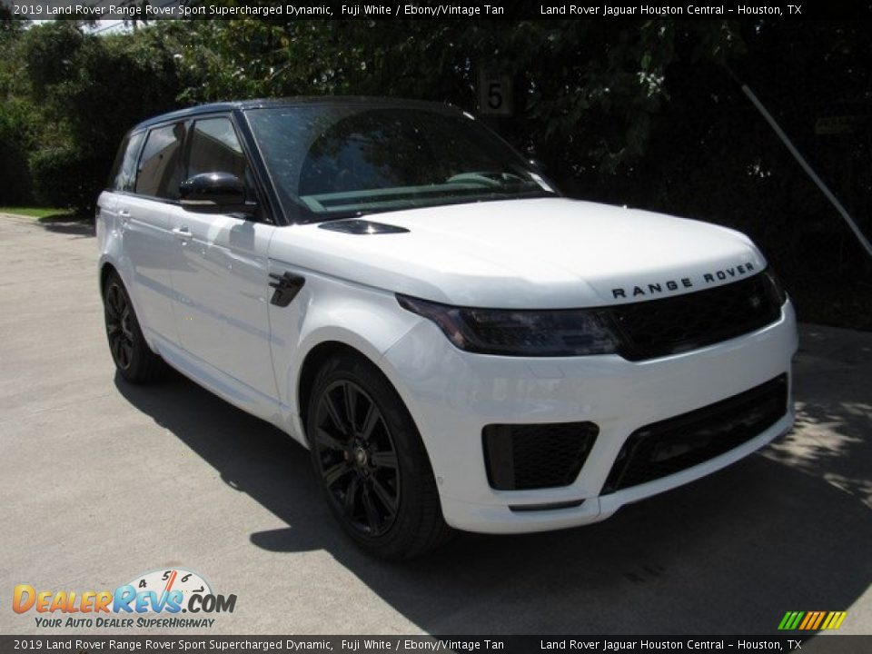 2019 Land Rover Range Rover Sport Supercharged Dynamic Fuji White / Ebony/Vintage Tan Photo #2