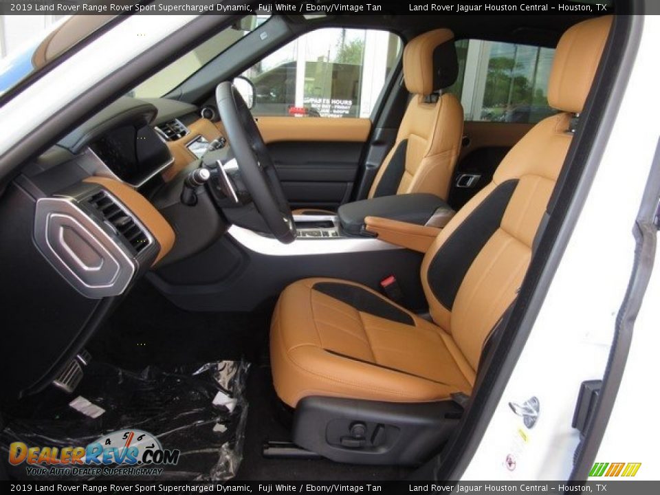 Ebony/Vintage Tan Interior - 2019 Land Rover Range Rover Sport Supercharged Dynamic Photo #3