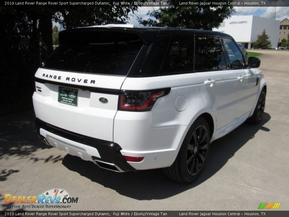 2019 Land Rover Range Rover Sport Supercharged Dynamic Fuji White / Ebony/Vintage Tan Photo #7