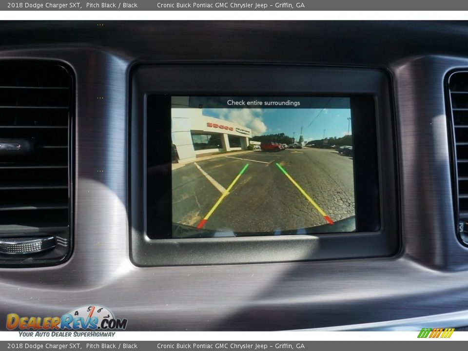 2018 Dodge Charger SXT Pitch Black / Black Photo #6