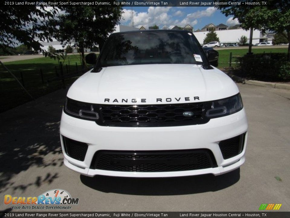 2019 Land Rover Range Rover Sport Supercharged Dynamic Fuji White / Ebony/Vintage Tan Photo #9