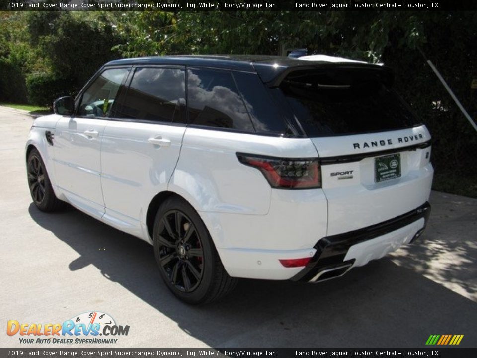 2019 Land Rover Range Rover Sport Supercharged Dynamic Fuji White / Ebony/Vintage Tan Photo #12
