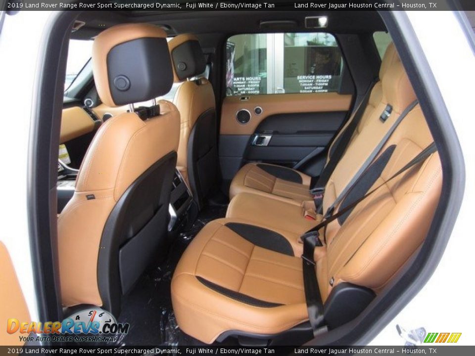 Rear Seat of 2019 Land Rover Range Rover Sport Supercharged Dynamic Photo #13