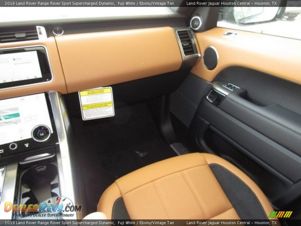 2019 Land Rover Range Rover Sport Supercharged Dynamic Fuji White / Ebony/Vintage Tan Photo #15
