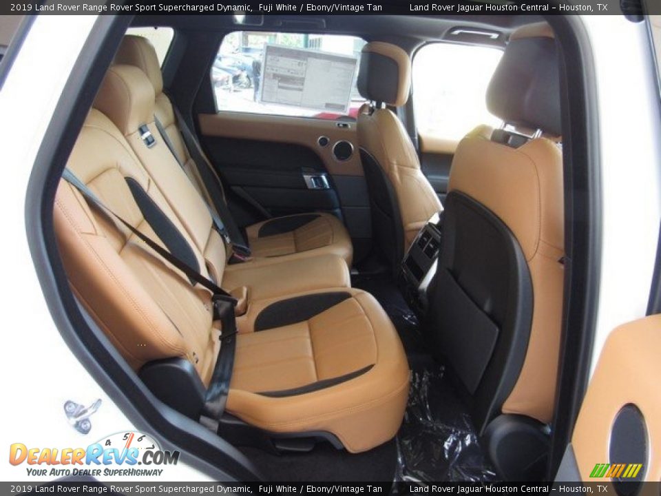 Rear Seat of 2019 Land Rover Range Rover Sport Supercharged Dynamic Photo #19