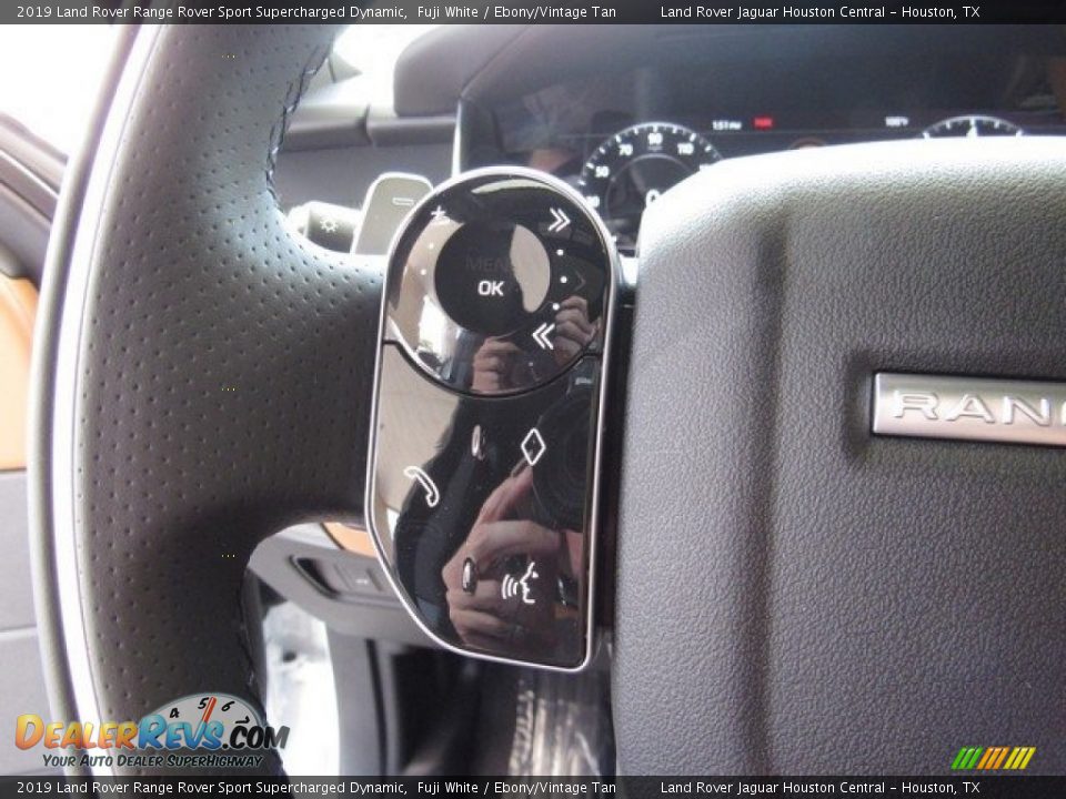 2019 Land Rover Range Rover Sport Supercharged Dynamic Fuji White / Ebony/Vintage Tan Photo #27