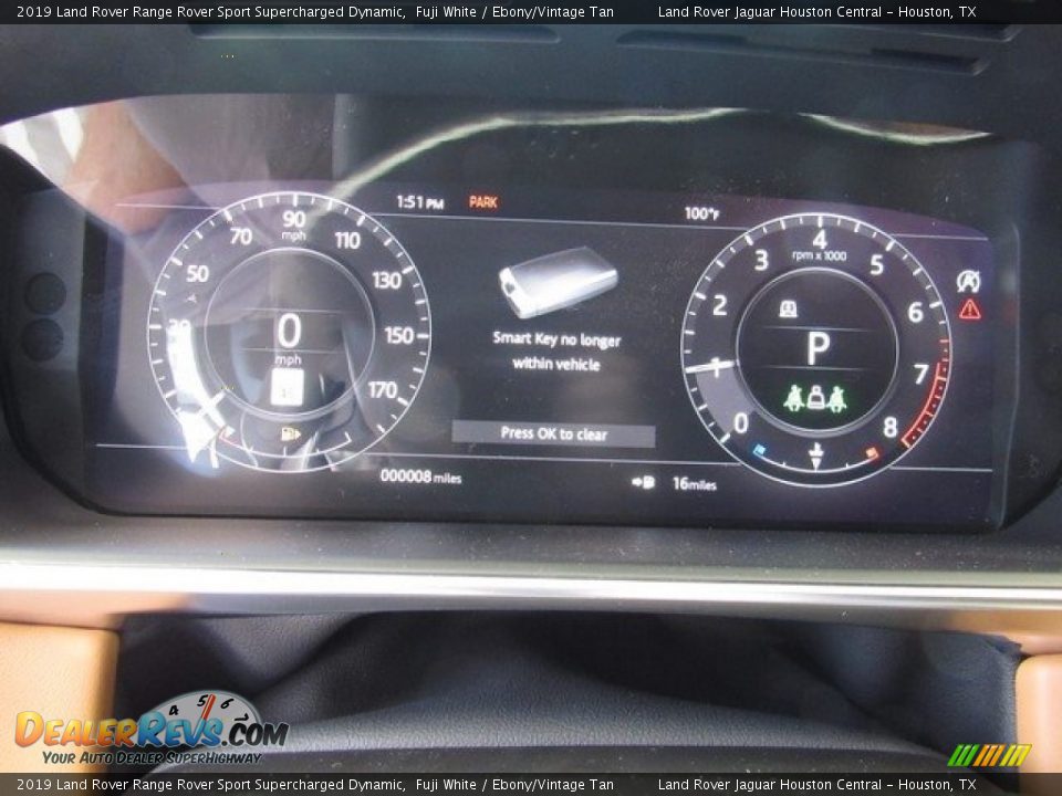 2019 Land Rover Range Rover Sport Supercharged Dynamic Fuji White / Ebony/Vintage Tan Photo #29