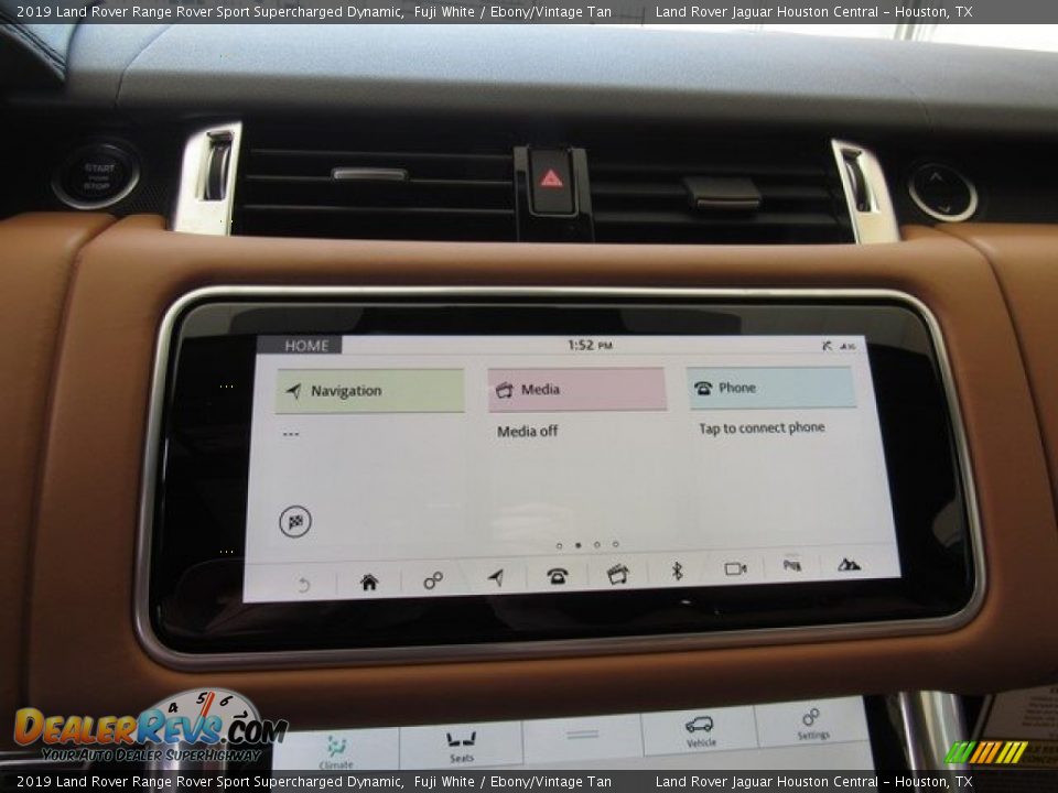 2019 Land Rover Range Rover Sport Supercharged Dynamic Fuji White / Ebony/Vintage Tan Photo #30