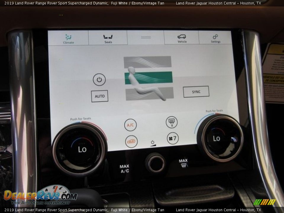 2019 Land Rover Range Rover Sport Supercharged Dynamic Fuji White / Ebony/Vintage Tan Photo #33