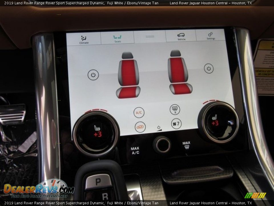 2019 Land Rover Range Rover Sport Supercharged Dynamic Fuji White / Ebony/Vintage Tan Photo #35