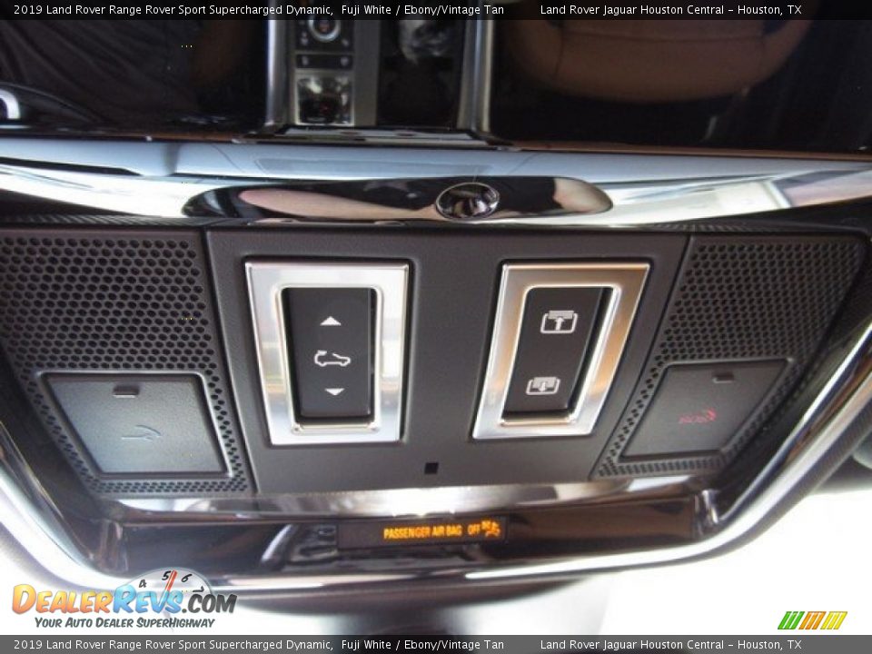 2019 Land Rover Range Rover Sport Supercharged Dynamic Fuji White / Ebony/Vintage Tan Photo #36