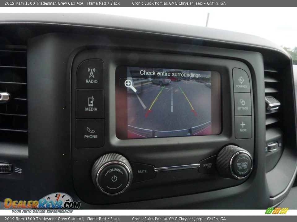 2019 Ram 1500 Tradesman Crew Cab 4x4 Flame Red / Black Photo #6