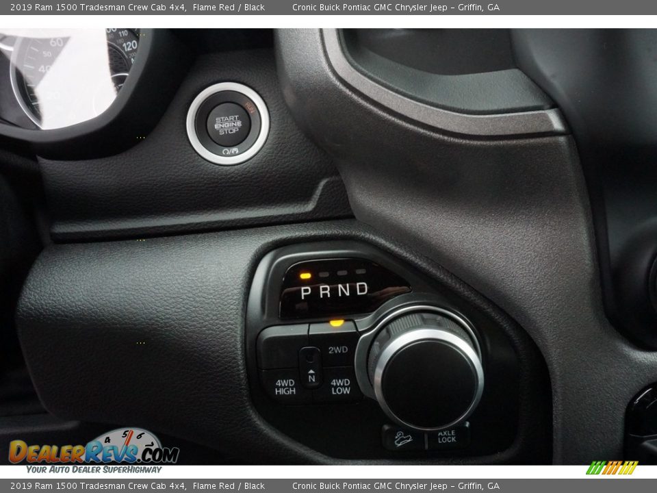 2019 Ram 1500 Tradesman Crew Cab 4x4 Flame Red / Black Photo #7