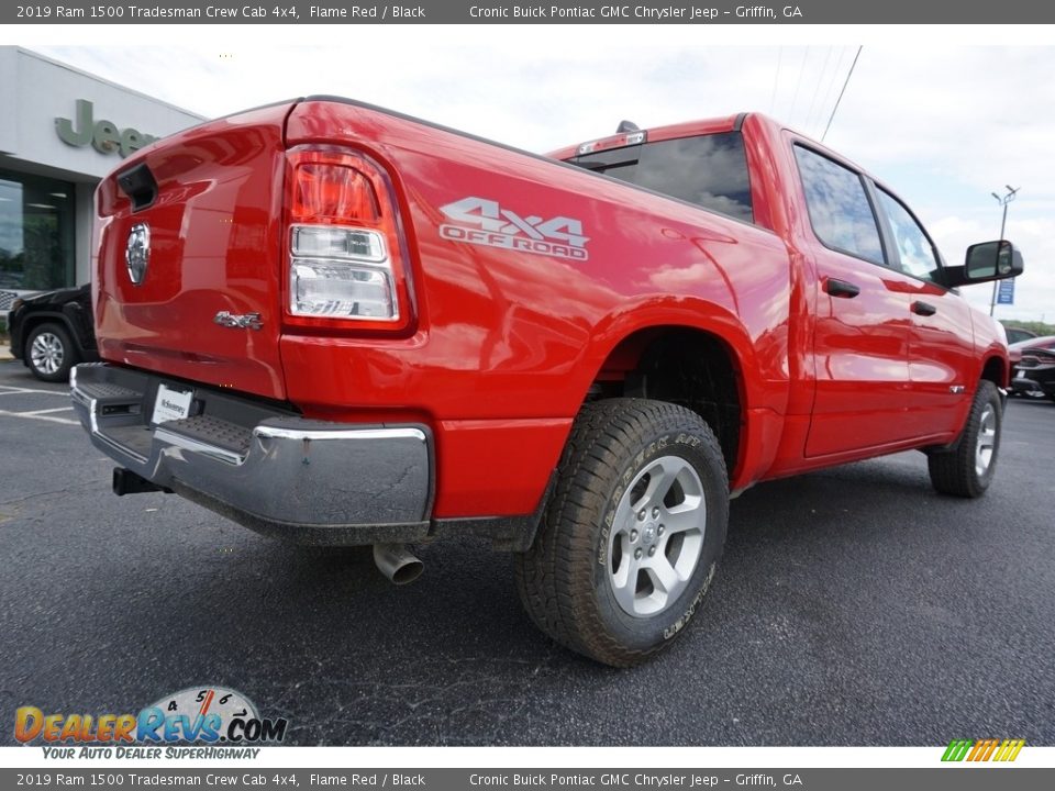 2019 Ram 1500 Tradesman Crew Cab 4x4 Flame Red / Black Photo #11