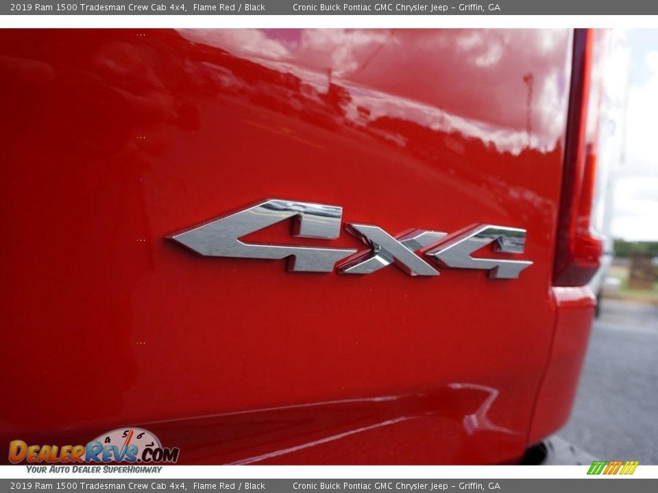 2019 Ram 1500 Tradesman Crew Cab 4x4 Flame Red / Black Photo #12