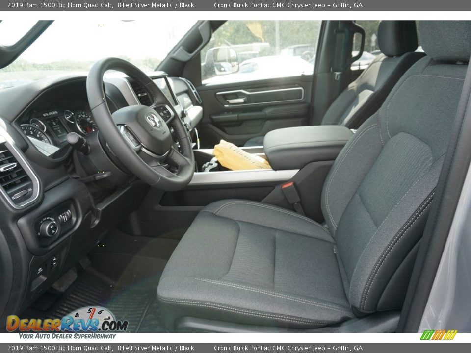 2019 Ram 1500 Big Horn Quad Cab Billett Silver Metallic / Black Photo #4