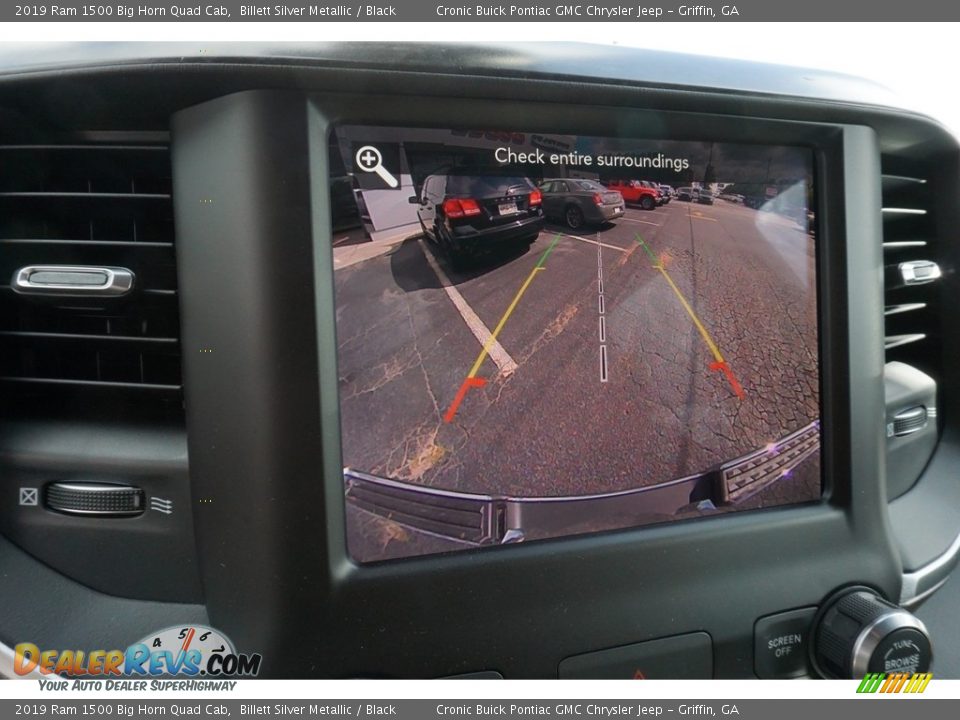 2019 Ram 1500 Big Horn Quad Cab Billett Silver Metallic / Black Photo #6