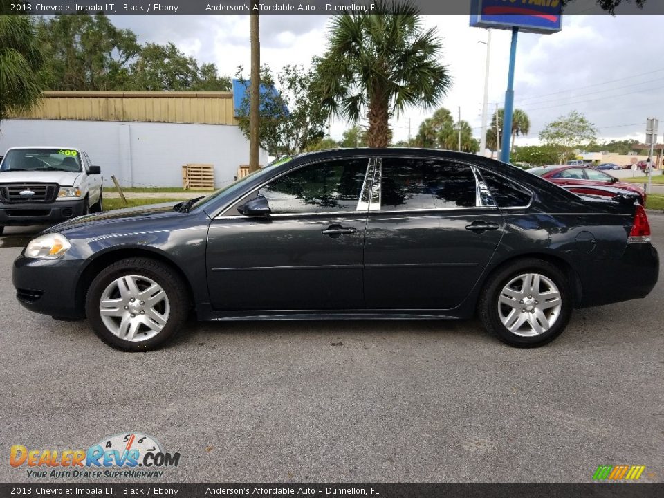 2013 Chevrolet Impala LT Black / Ebony Photo #6