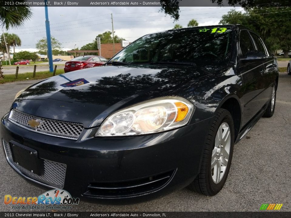 2013 Chevrolet Impala LT Black / Ebony Photo #7