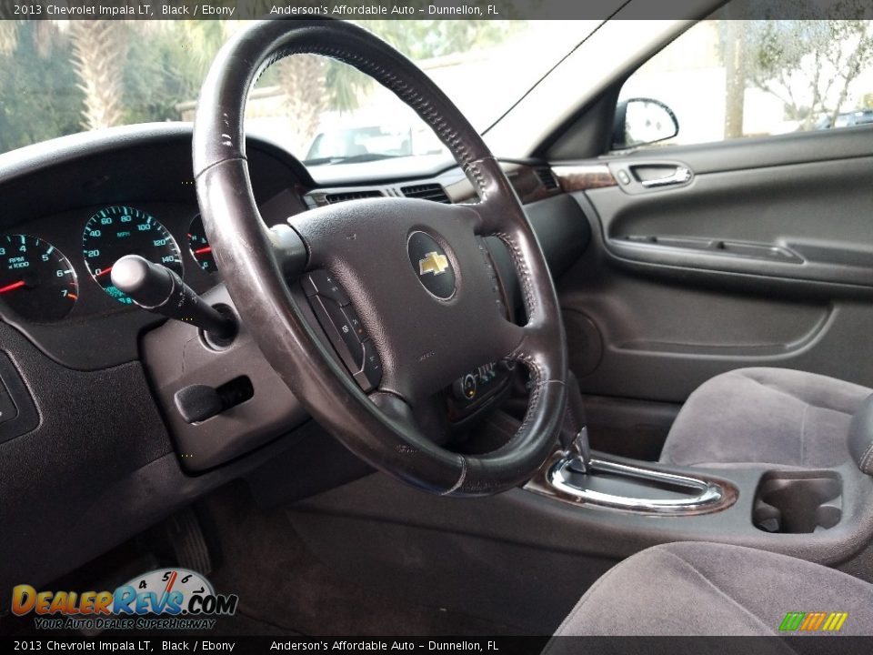 2013 Chevrolet Impala LT Black / Ebony Photo #11