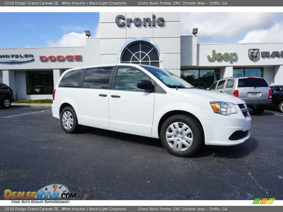 2018 Dodge Grand Caravan SE White Knuckle / Black/Light Graystone Photo #1