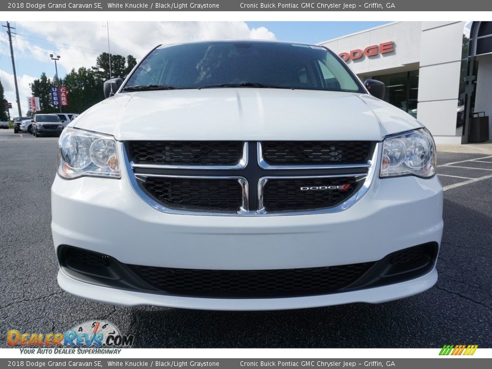 2018 Dodge Grand Caravan SE White Knuckle / Black/Light Graystone Photo #2