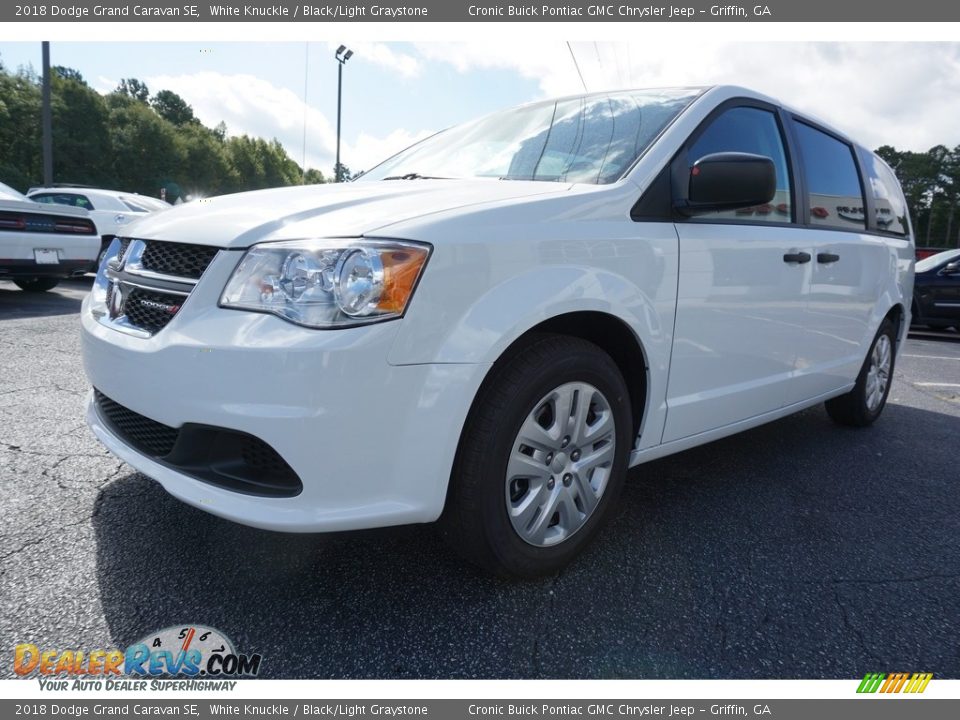 2018 Dodge Grand Caravan SE White Knuckle / Black/Light Graystone Photo #3