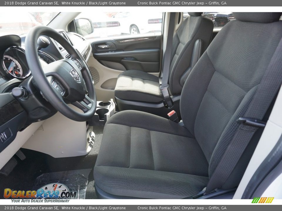 2018 Dodge Grand Caravan SE White Knuckle / Black/Light Graystone Photo #4