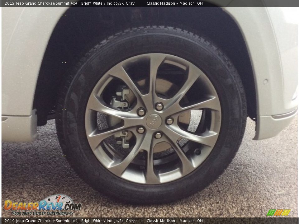 2019 Jeep Grand Cherokee Summit 4x4 Bright White / Indigo/Ski Gray Photo #7