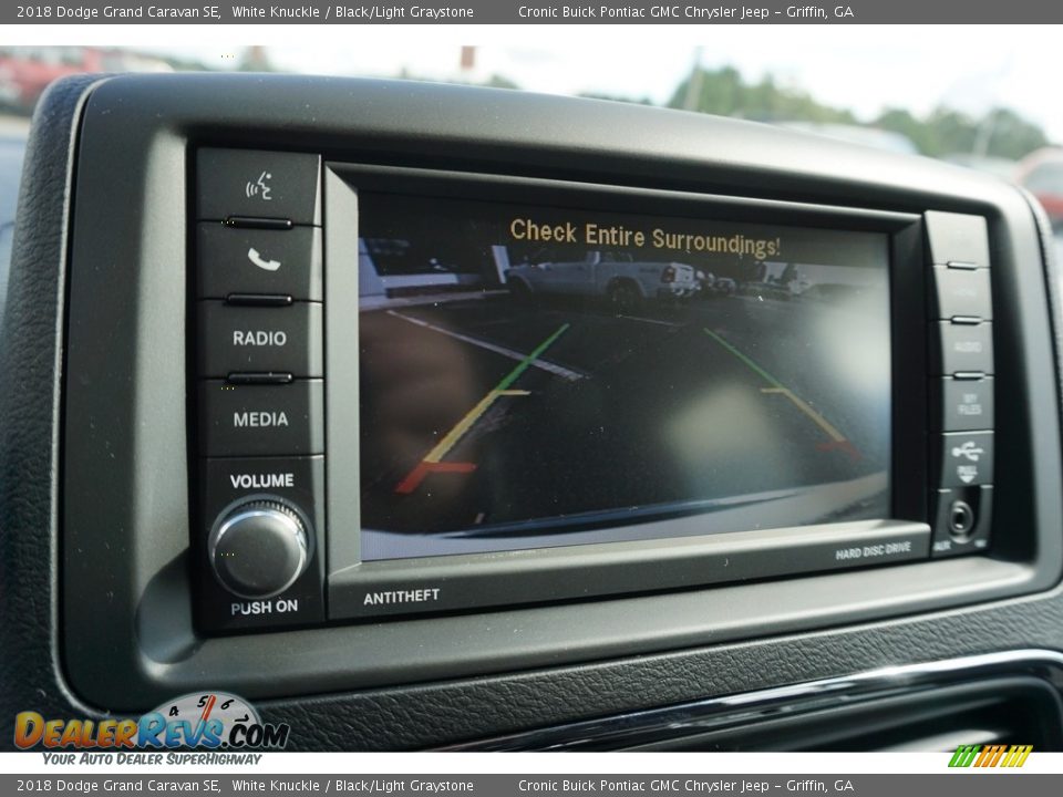 2018 Dodge Grand Caravan SE White Knuckle / Black/Light Graystone Photo #6