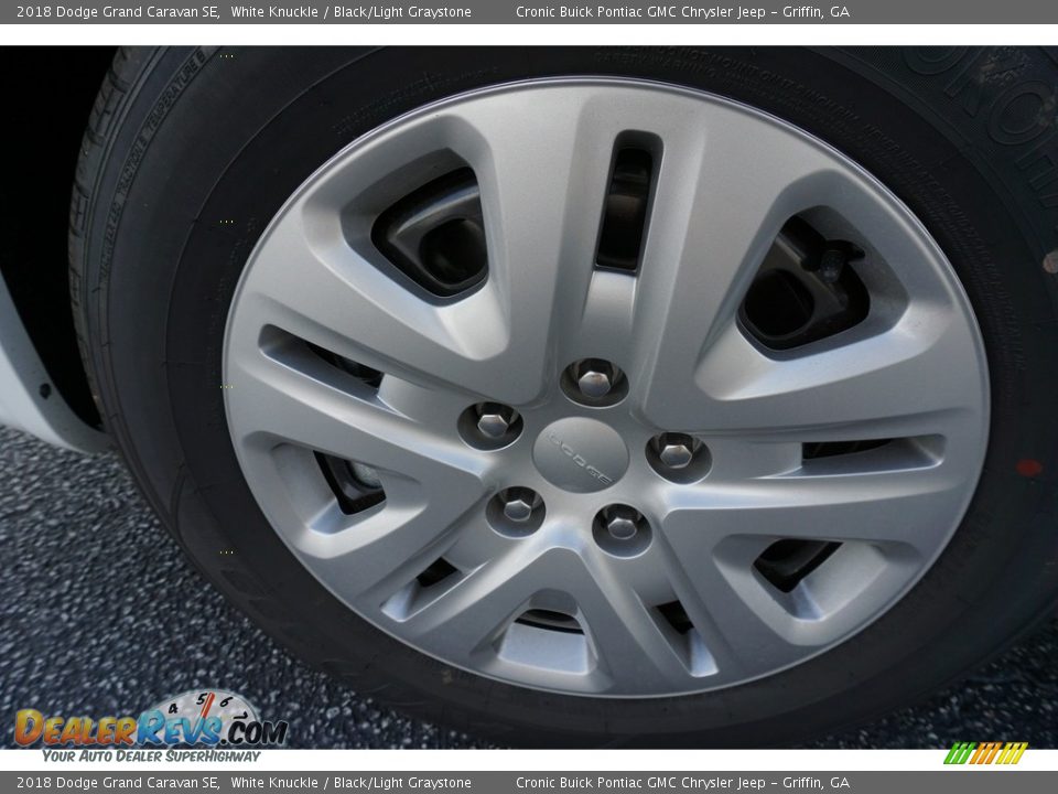 2018 Dodge Grand Caravan SE White Knuckle / Black/Light Graystone Photo #8