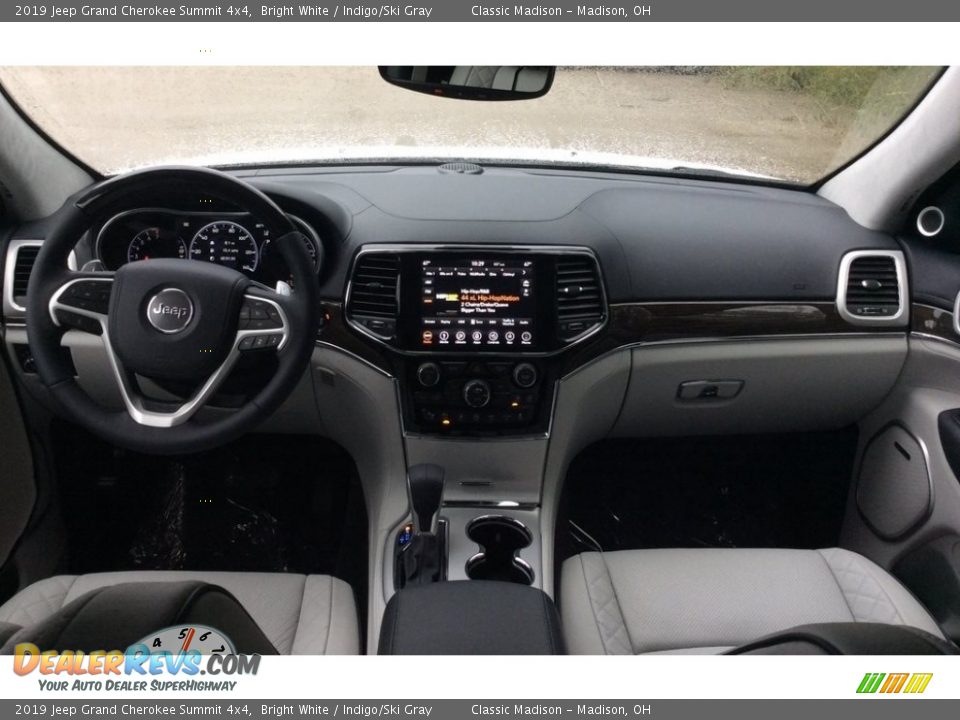 2019 Jeep Grand Cherokee Summit 4x4 Bright White / Indigo/Ski Gray Photo #11