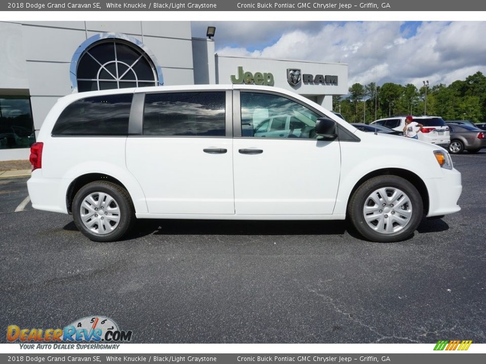 2018 Dodge Grand Caravan SE White Knuckle / Black/Light Graystone Photo #10