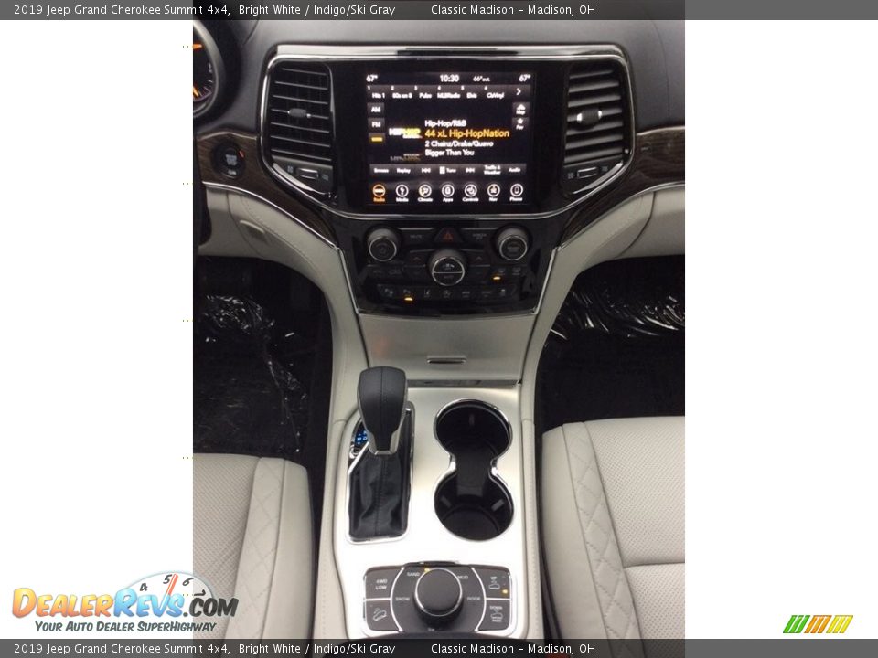 2019 Jeep Grand Cherokee Summit 4x4 Bright White / Indigo/Ski Gray Photo #13