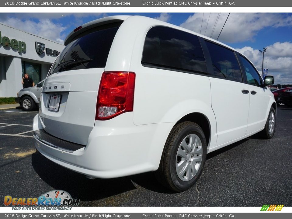 2018 Dodge Grand Caravan SE White Knuckle / Black/Light Graystone Photo #11