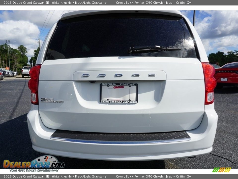 2018 Dodge Grand Caravan SE White Knuckle / Black/Light Graystone Photo #12
