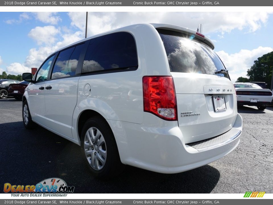 2018 Dodge Grand Caravan SE White Knuckle / Black/Light Graystone Photo #13