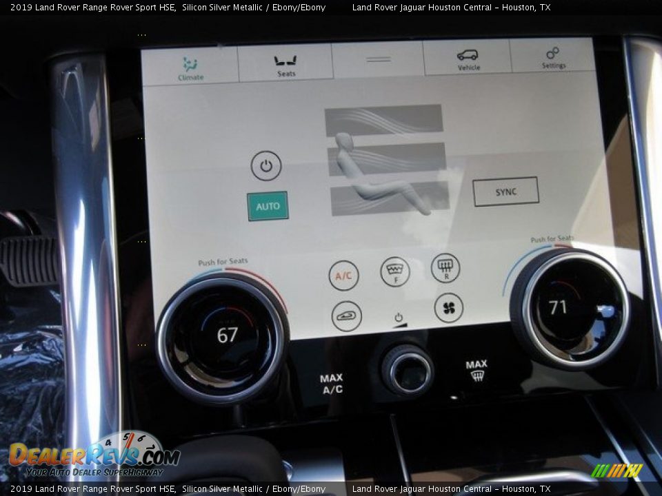 Controls of 2019 Land Rover Range Rover Sport HSE Photo #33