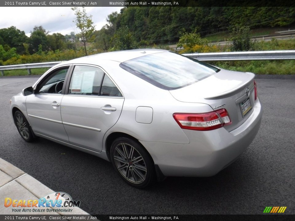 2011 Toyota Camry LE Classic Silver Metallic / Ash Photo #6