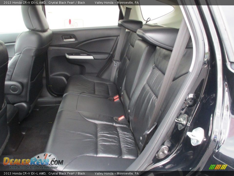 2013 Honda CR-V EX-L AWD Crystal Black Pearl / Black Photo #13