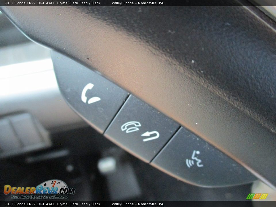 2013 Honda CR-V EX-L AWD Crystal Black Pearl / Black Photo #18
