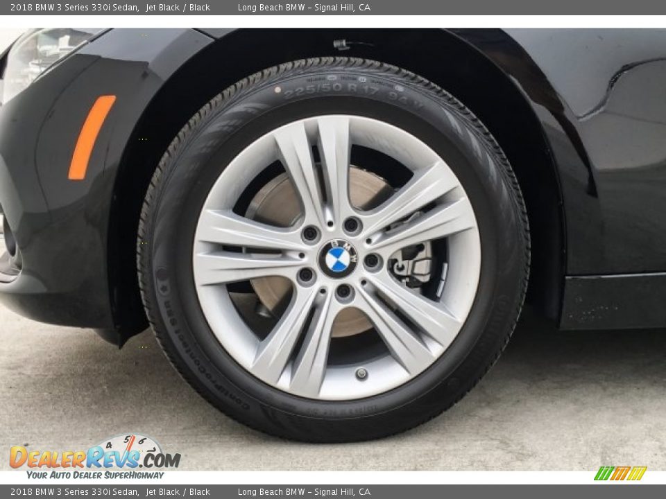 2018 BMW 3 Series 330i Sedan Jet Black / Black Photo #9