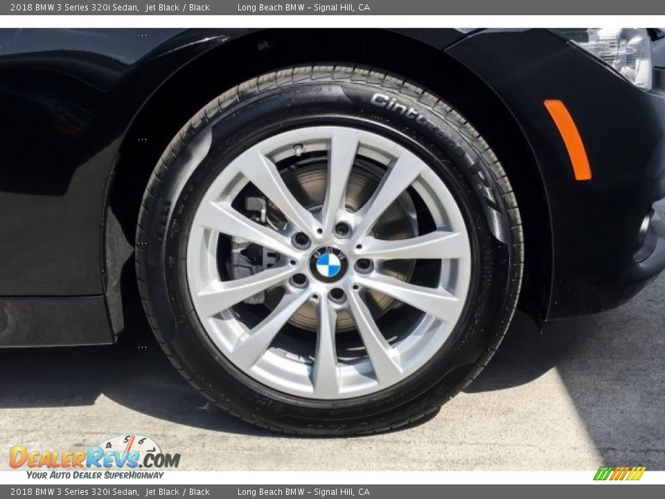 2018 BMW 3 Series 320i Sedan Jet Black / Black Photo #8