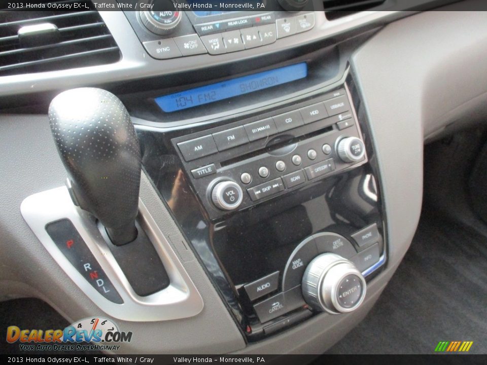 2013 Honda Odyssey EX-L Taffeta White / Gray Photo #15